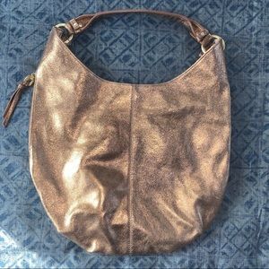 Genuine HOBO Copper Gold Shoulder Bag Purse Bag